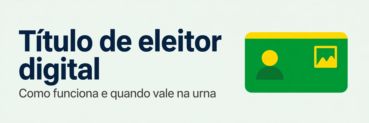 Título de eleitor digital: como funciona e quando vale