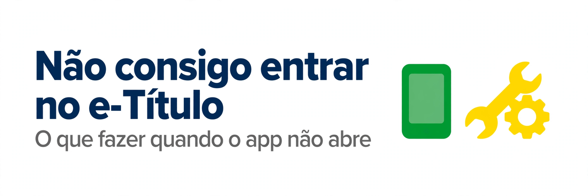 Não consigo entrar no e-Título: o que fazer